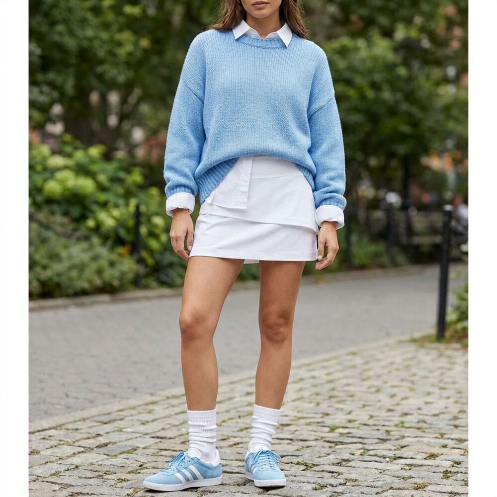 BloqUV Light Academia Preppy Old Money Lifestyle Golf Skort